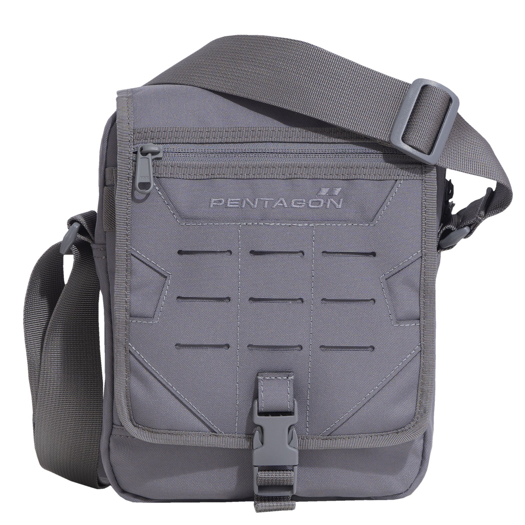 messenger bag di pentagon chiusa wolf gray