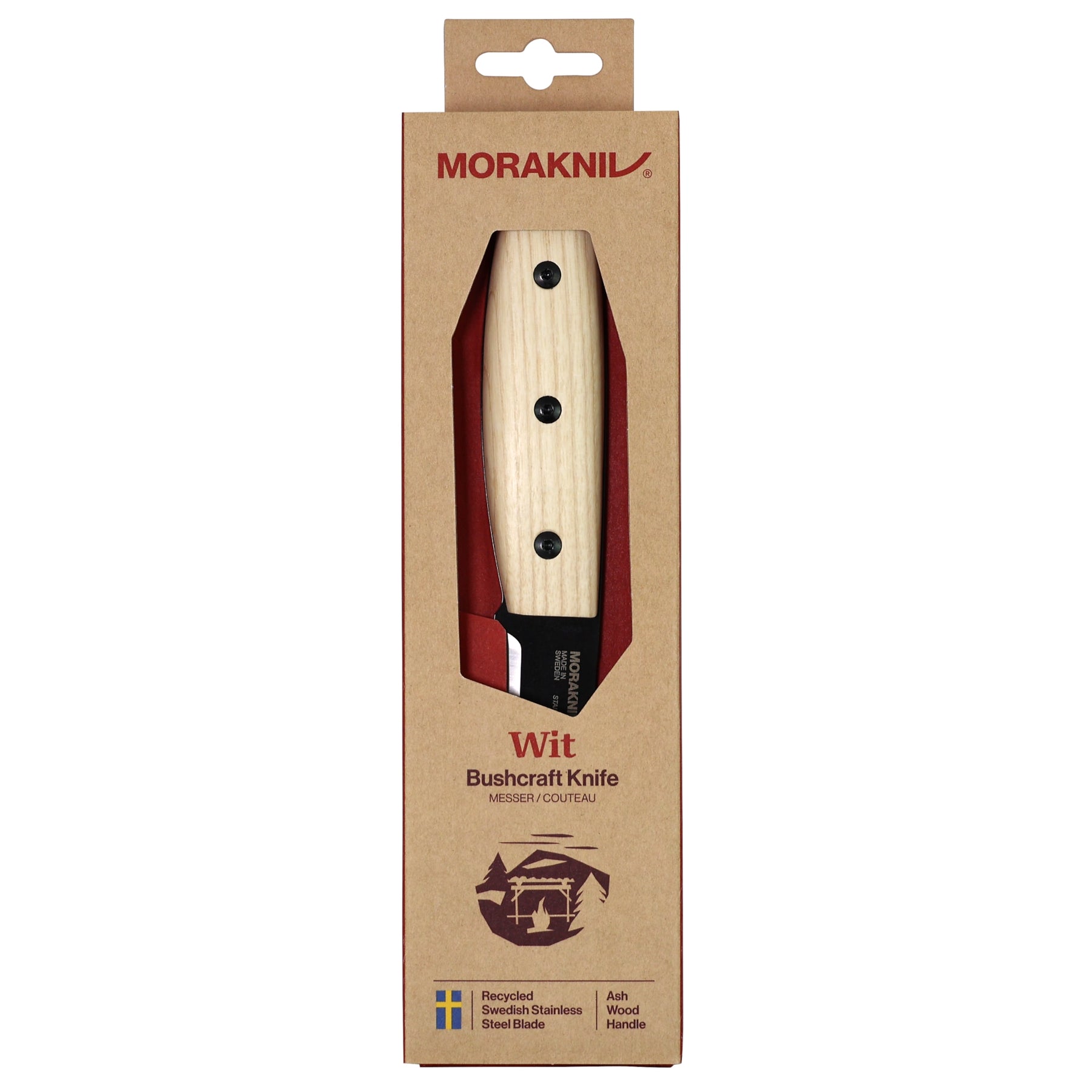 MORAKNIV - WIT BLACKBLADE ASH WOOD COLLECTION CUSTODIA