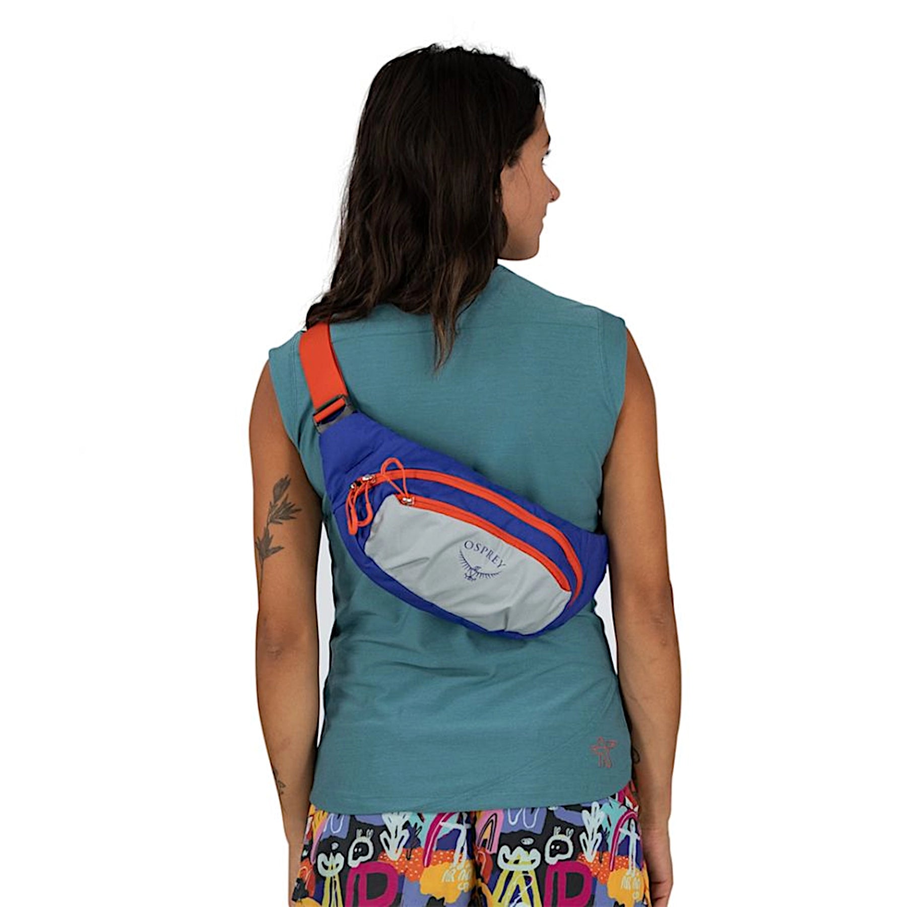 OSPREY DAYLITE WAIST SILVER LINING - BLUEBERRY