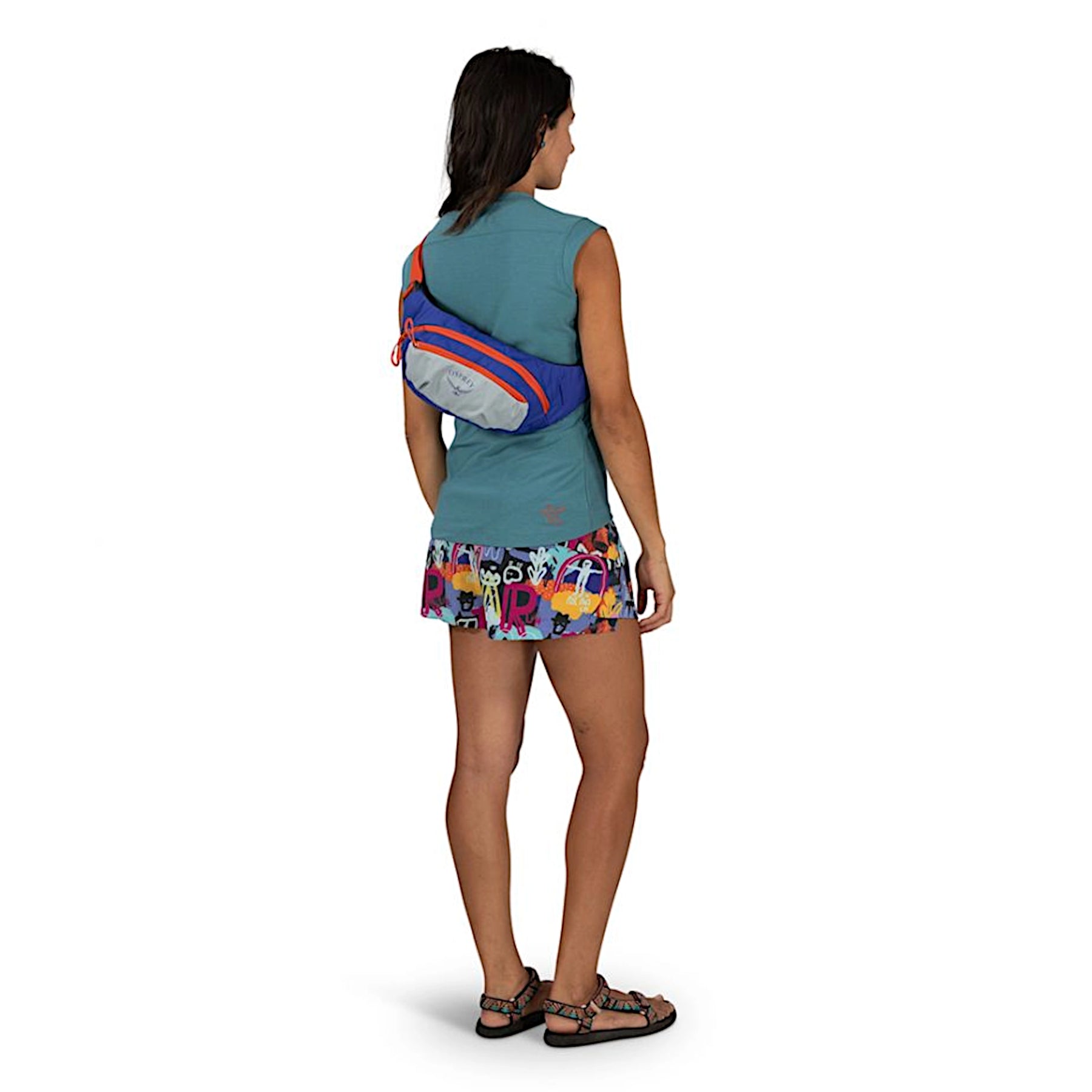 OSPREY DAYLITE WAIST SILVER LINING - BLUEBERRY