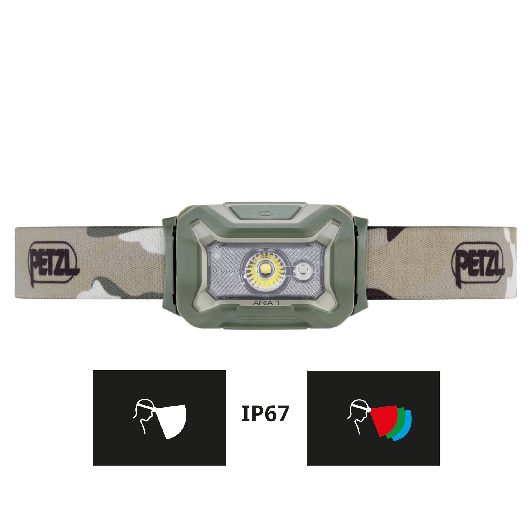 PETZL ARIA 1 RGB camo