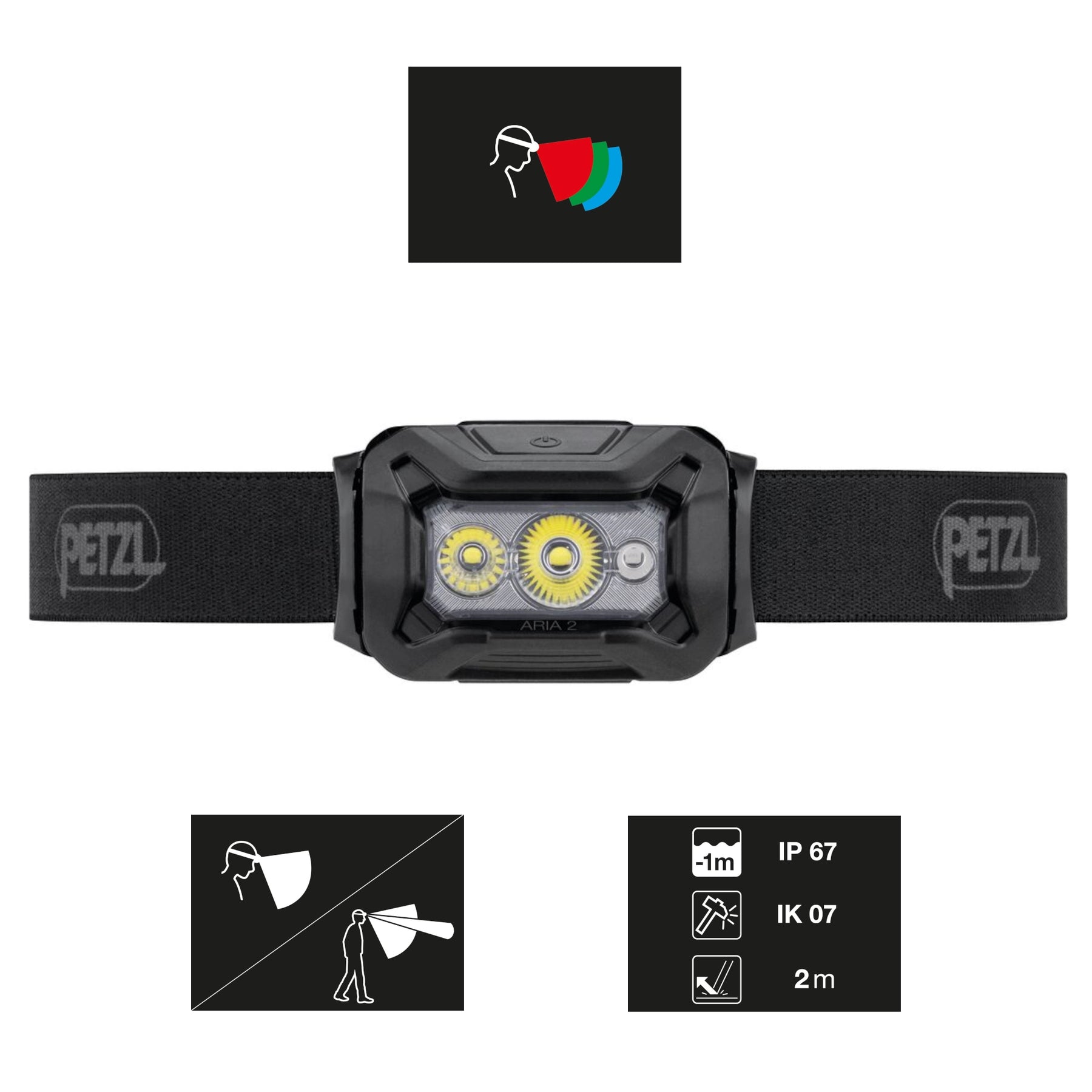 PETZL ARIA 2 RGB