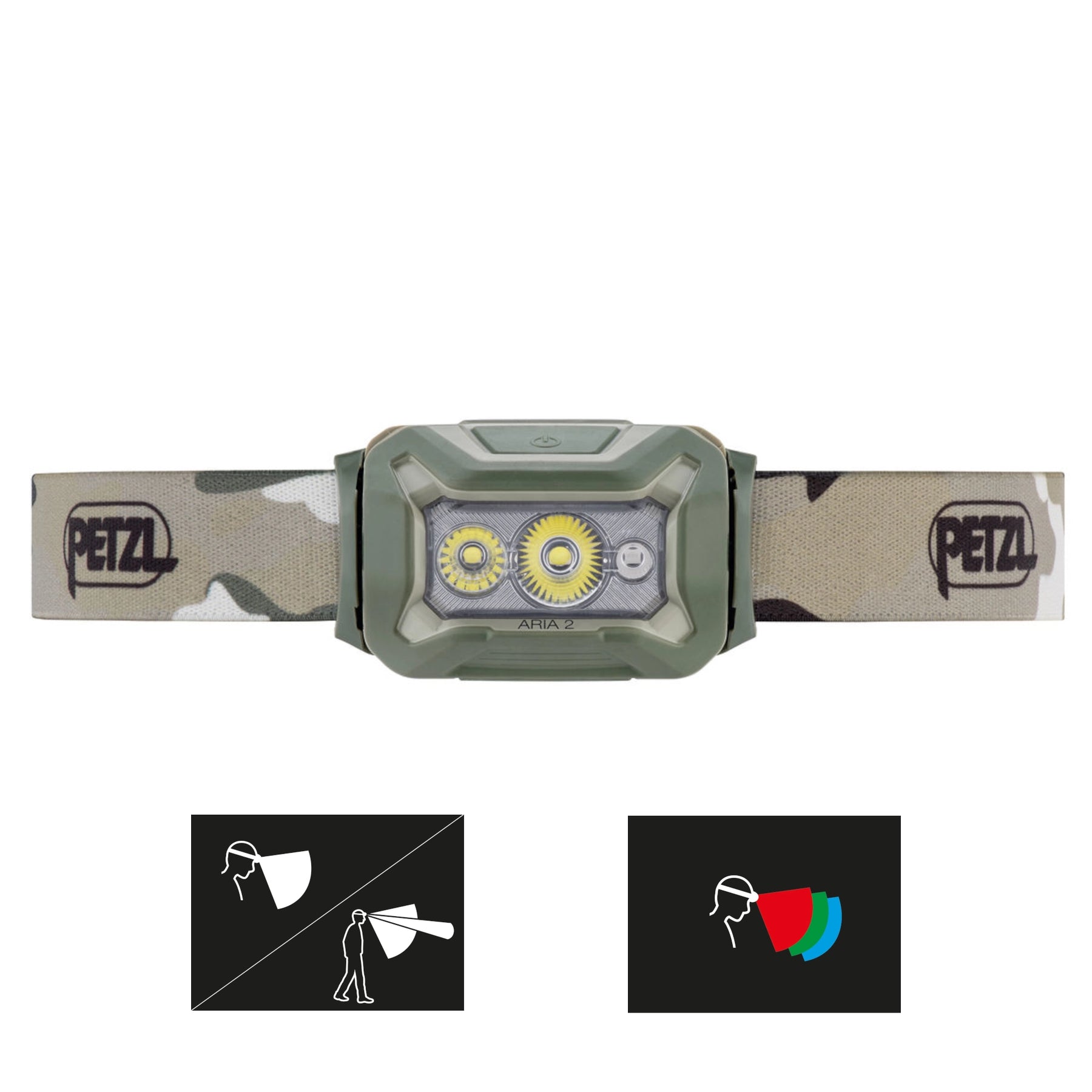 PETZL ARIA 2 RGB CAMO