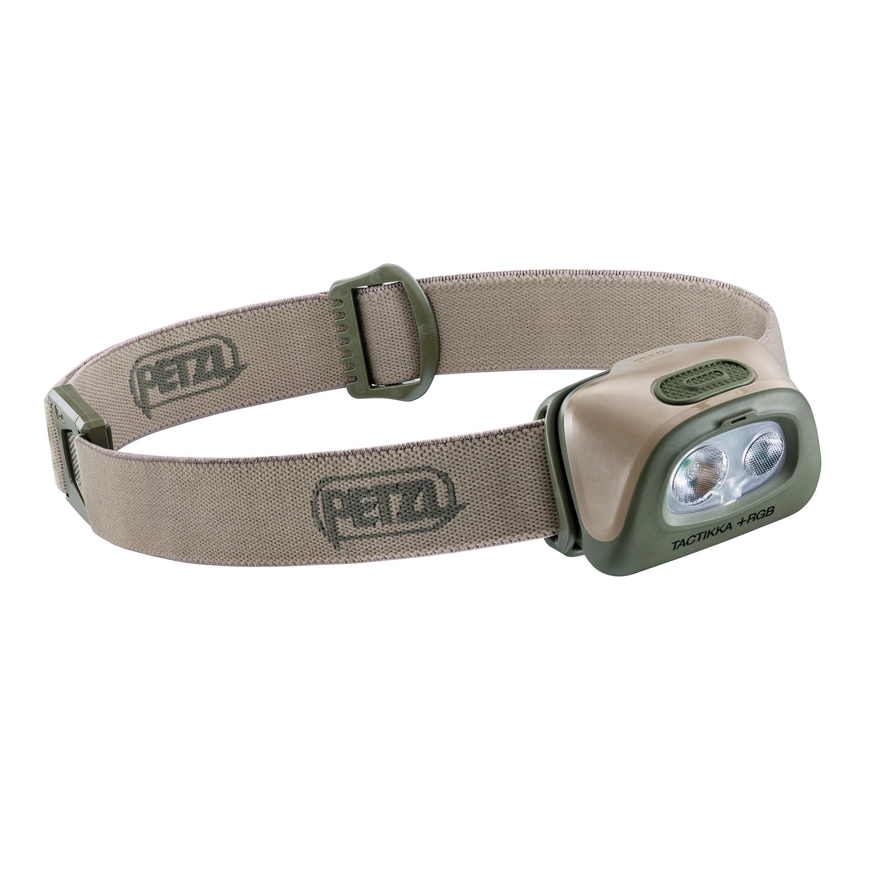 TORCIA PETZL TACTIKKA + RGB DESERT