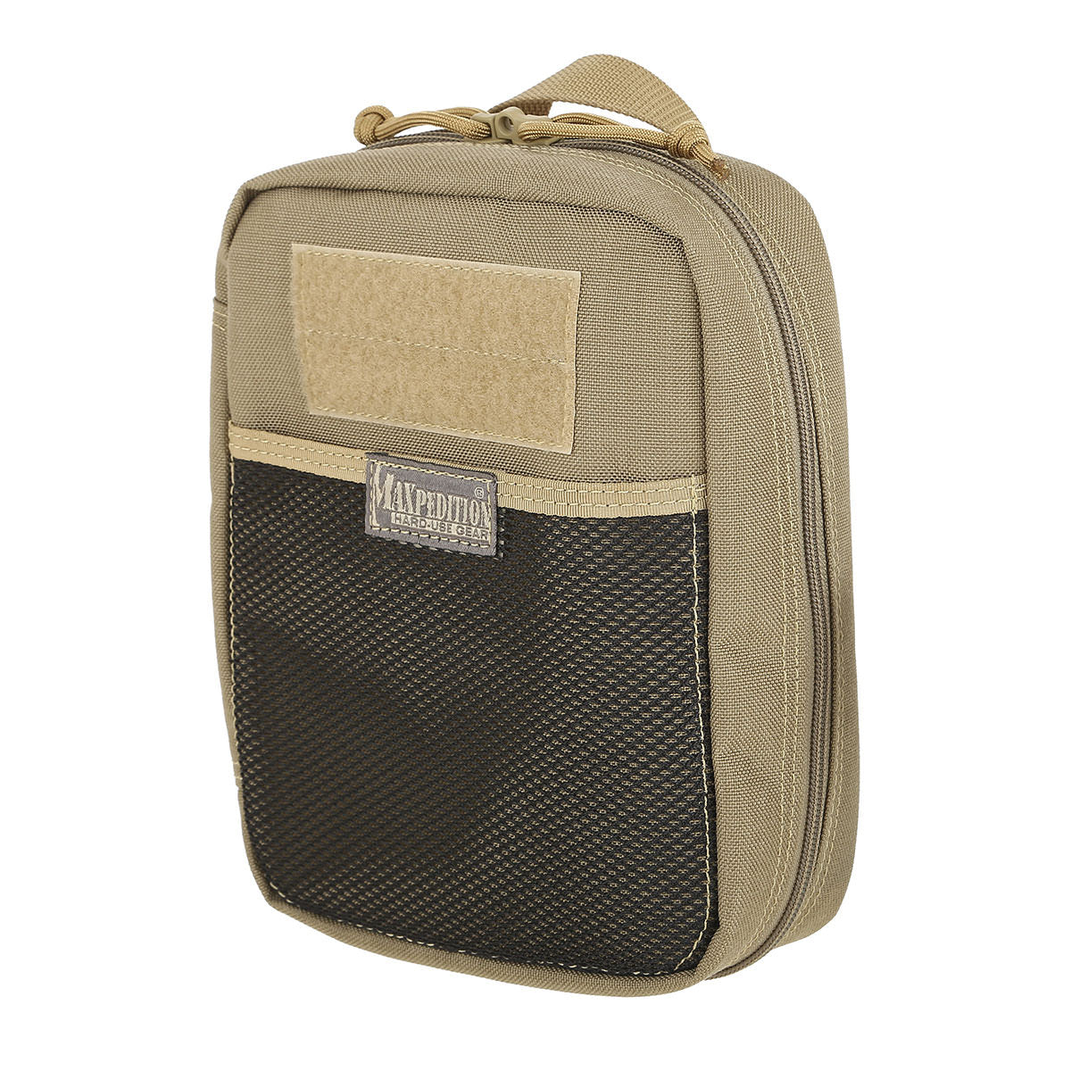 maxpedition chubby pocket organizer khaki chiuso