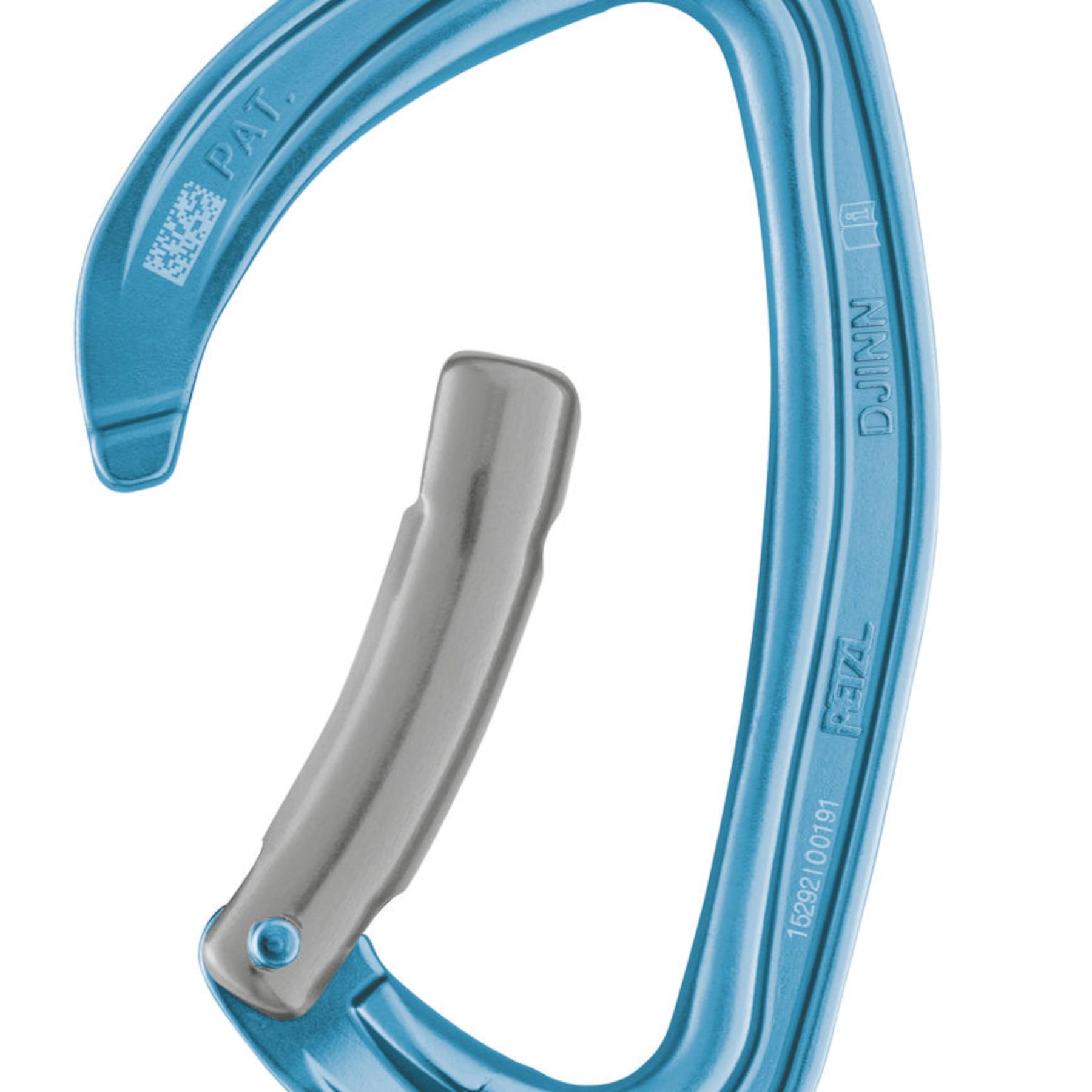 Petzl DJINN leva curva- Moschettone per rinvio