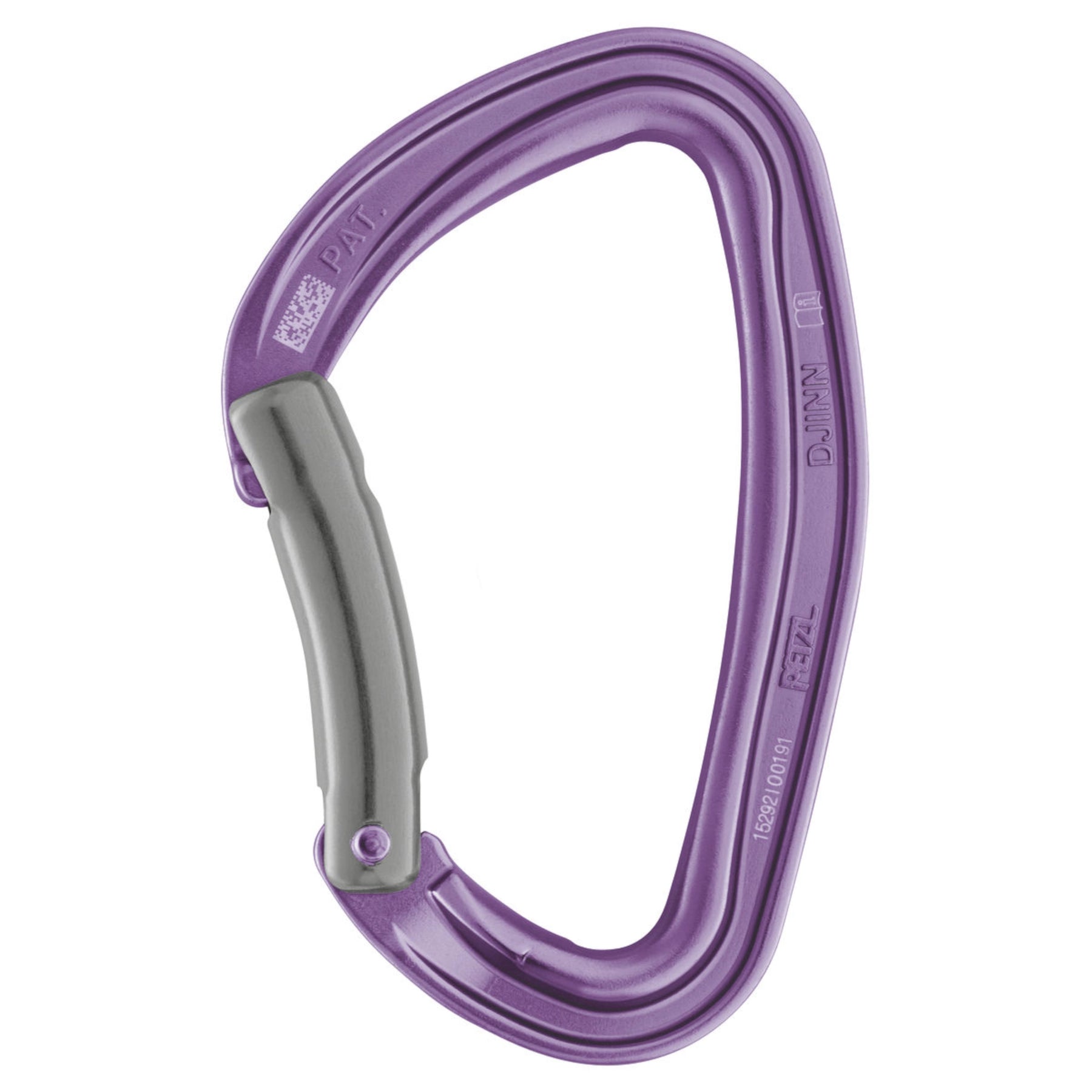 Petzl DJINN leva curva- Moschettone per rinvio