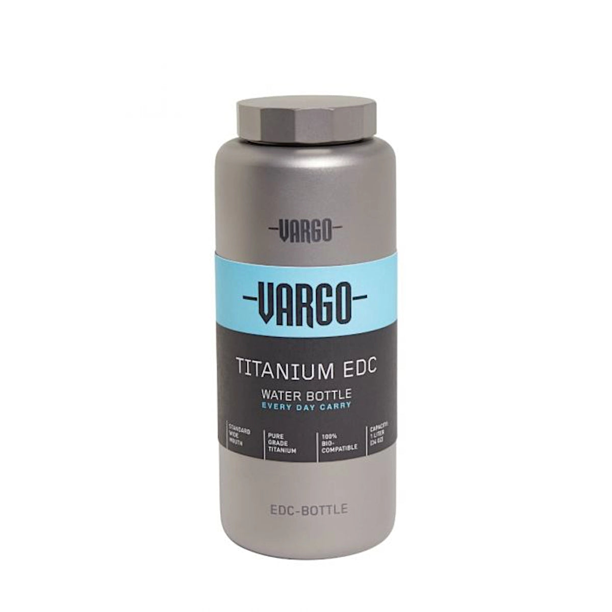 VARGO TITANIUM EDC WATER BOTTLE - BORRACCIA IN TITANIO