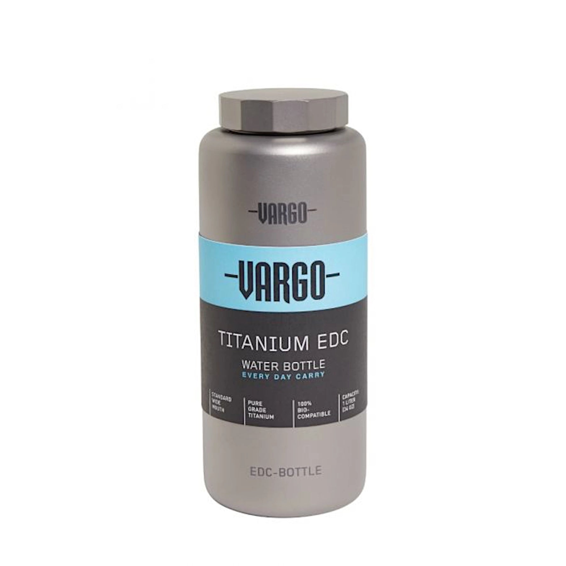 VARGO TITANIUM EDC WATER BOTTLE - BORRACCIA IN TITANIO
