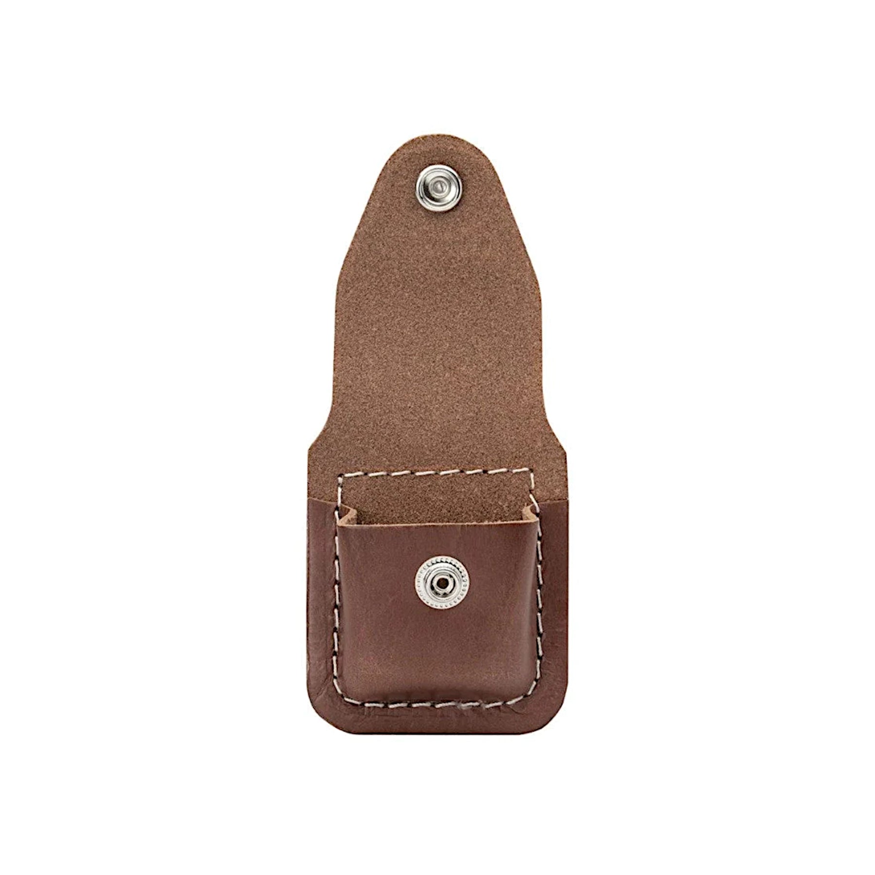 ZIPPO CUSTODIA IN CUOIO CON CLIP MARRONE 2