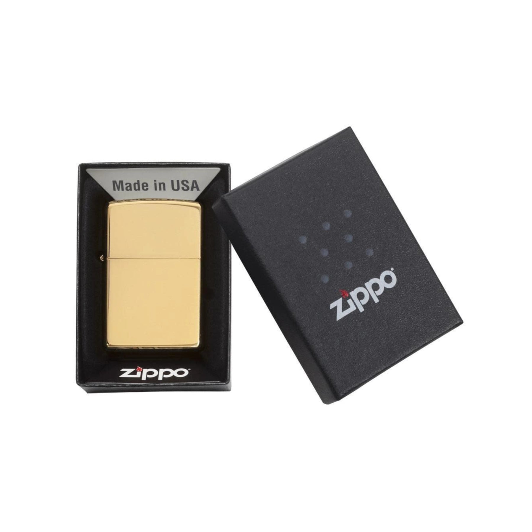 zippo HIGH POLISH BRASS