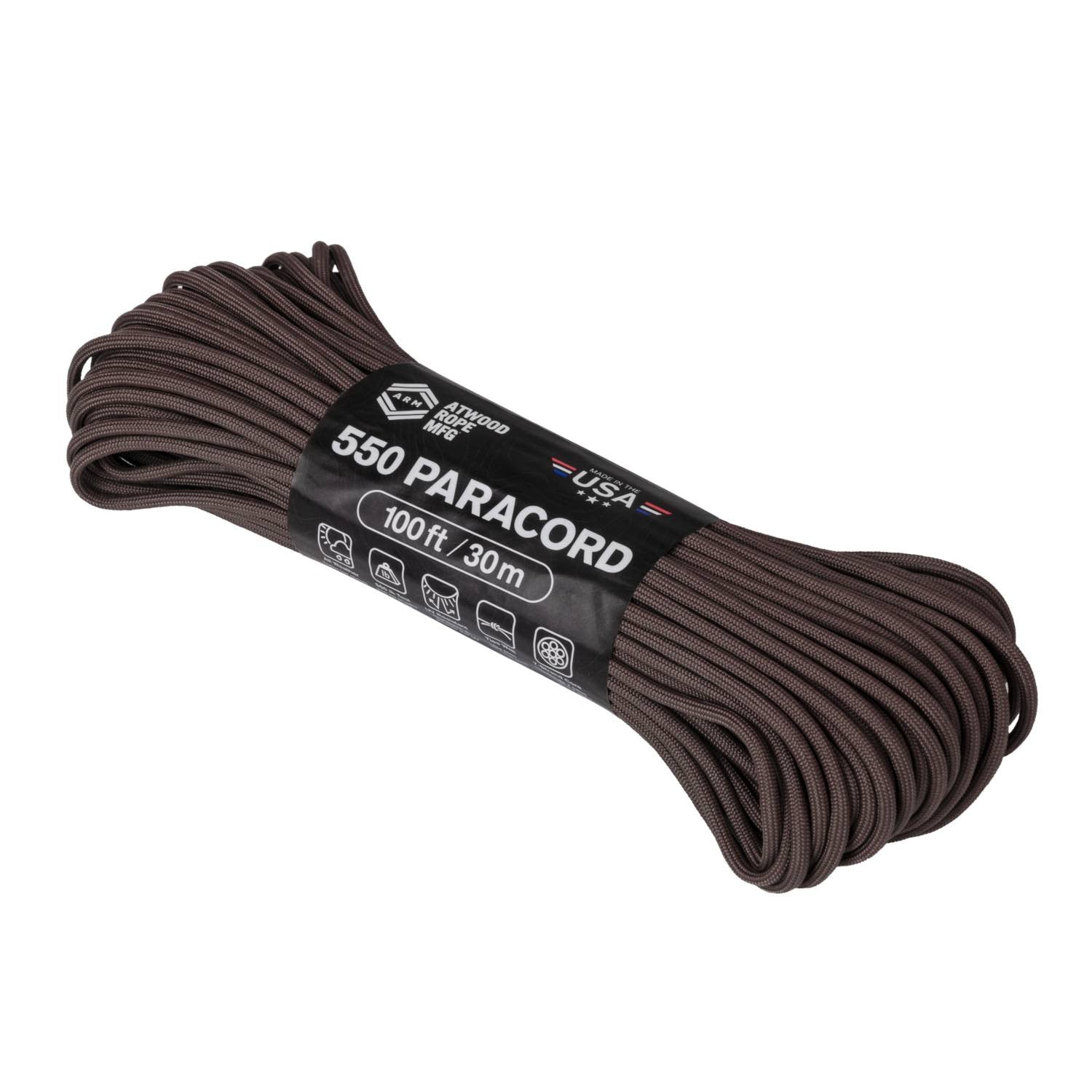 550 PARACORD di HELIKON-TEX in variante u.s. brown