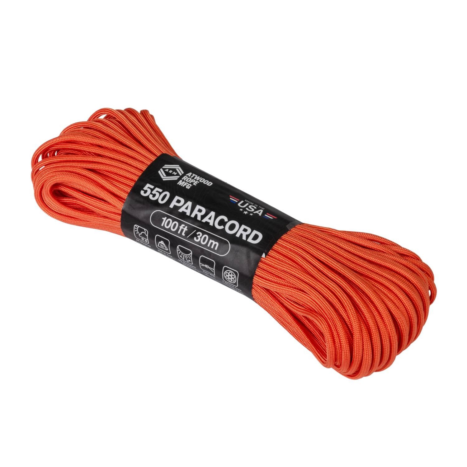 550 PARACORD di HELIKON-TEX in variante burnt orange