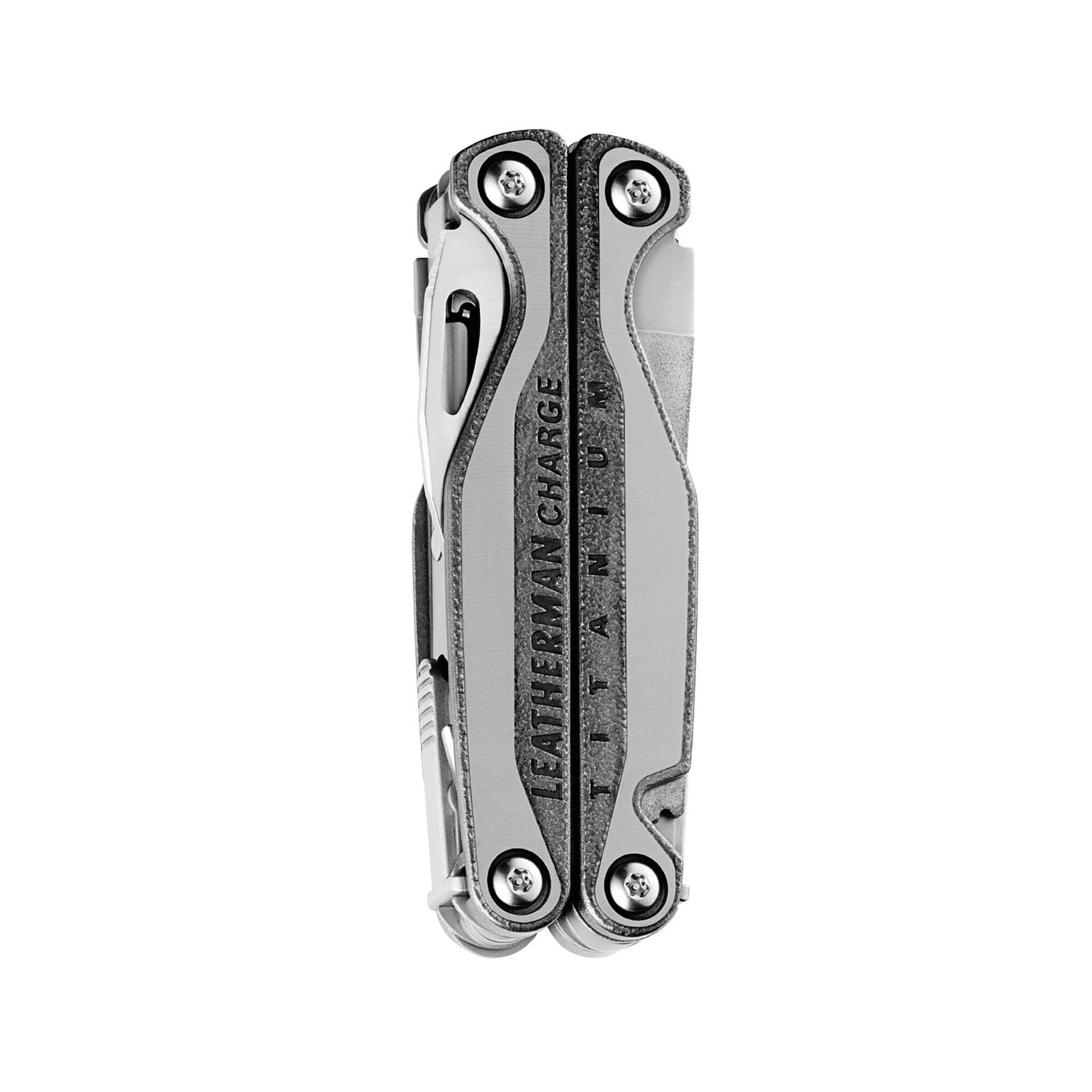 Leatherman Charge Plus TTI con guancette in titanio chiuso Lato B