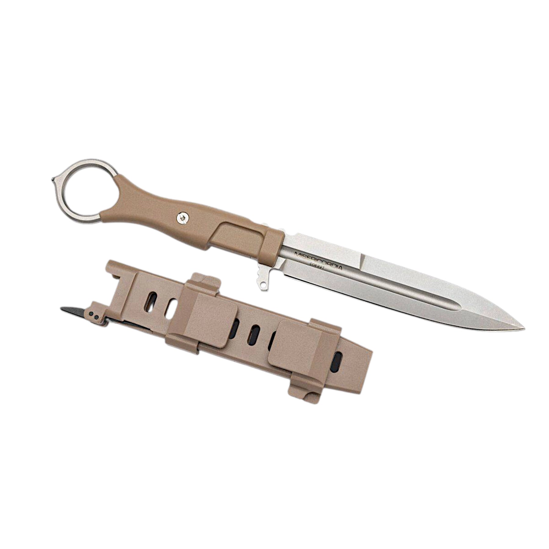 Extrema Ratio Misericordia Desert con la custodia molle