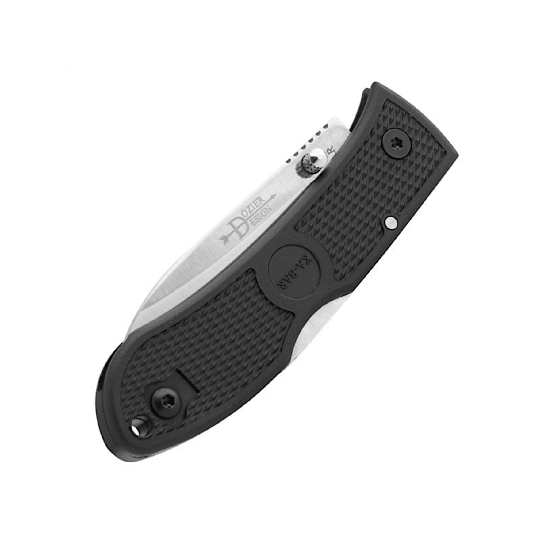 Ka-Bar 4062 - Dozier Folding Hunter nella variante Black - frontale chiuso
