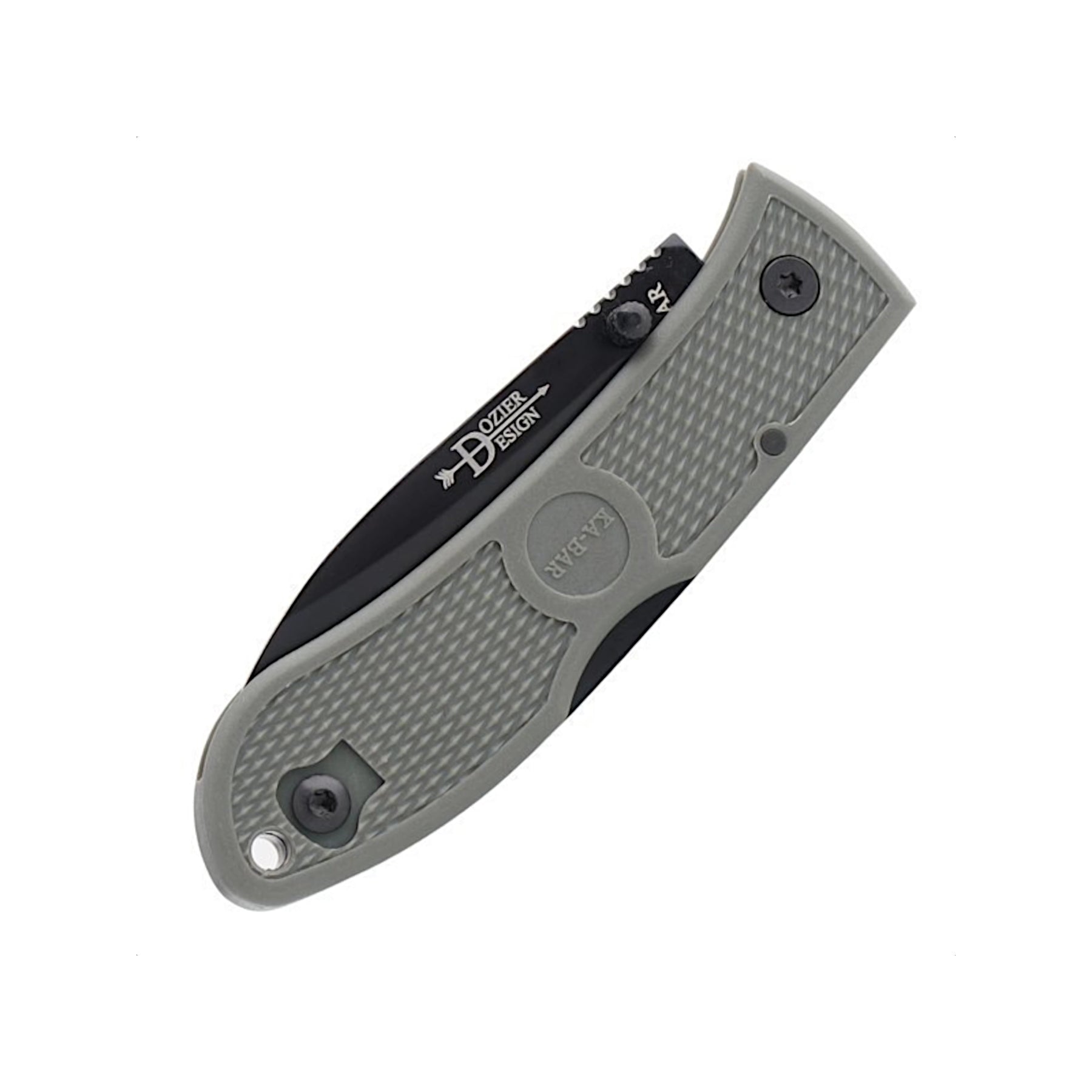 Ka-Bar 4062 - Dozier Folding Hunter nella variante Foliage Green - frontale chiuso
