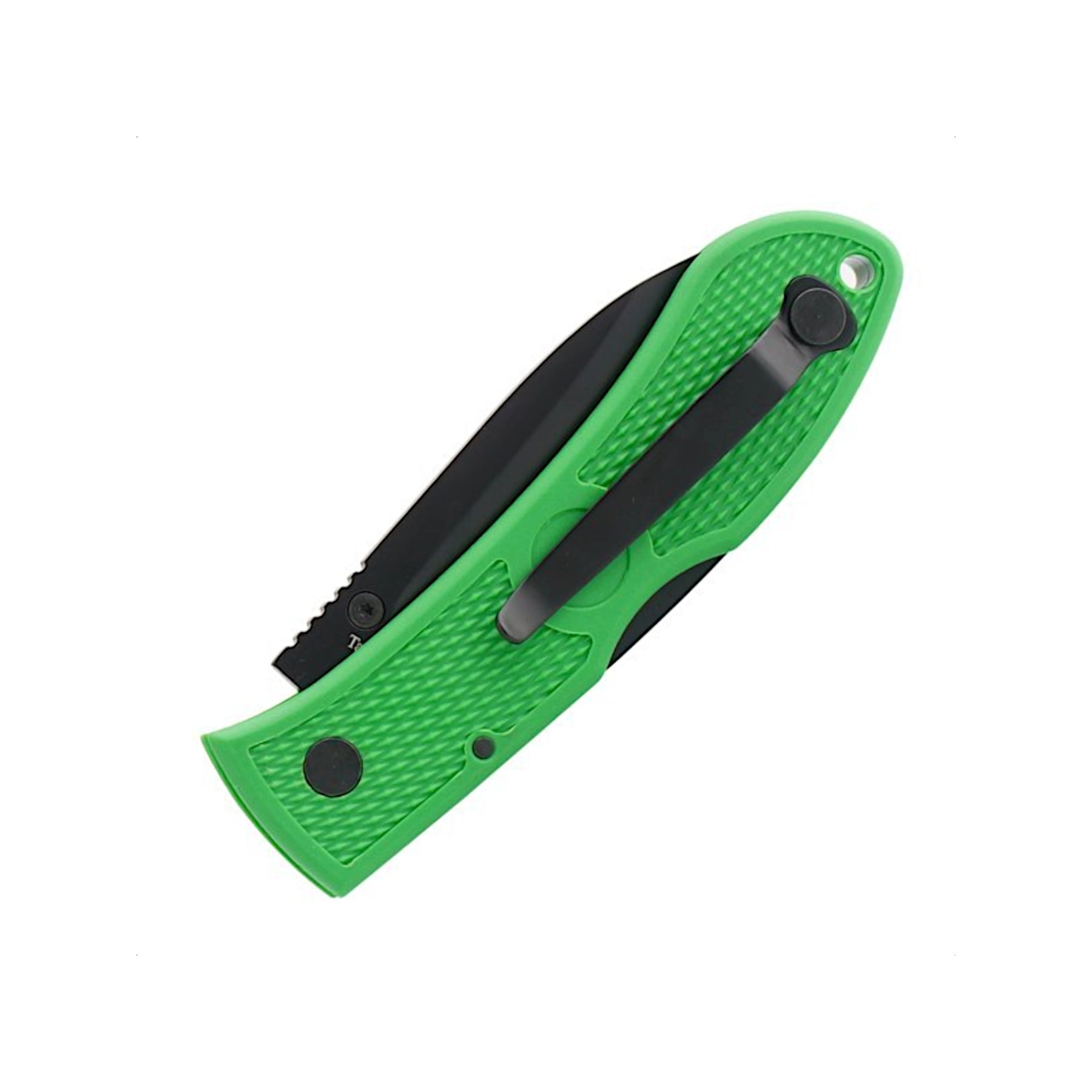 Ka-Bar 4062 - Dozier Folding Hunter nella variante Green - posteriore chiuso