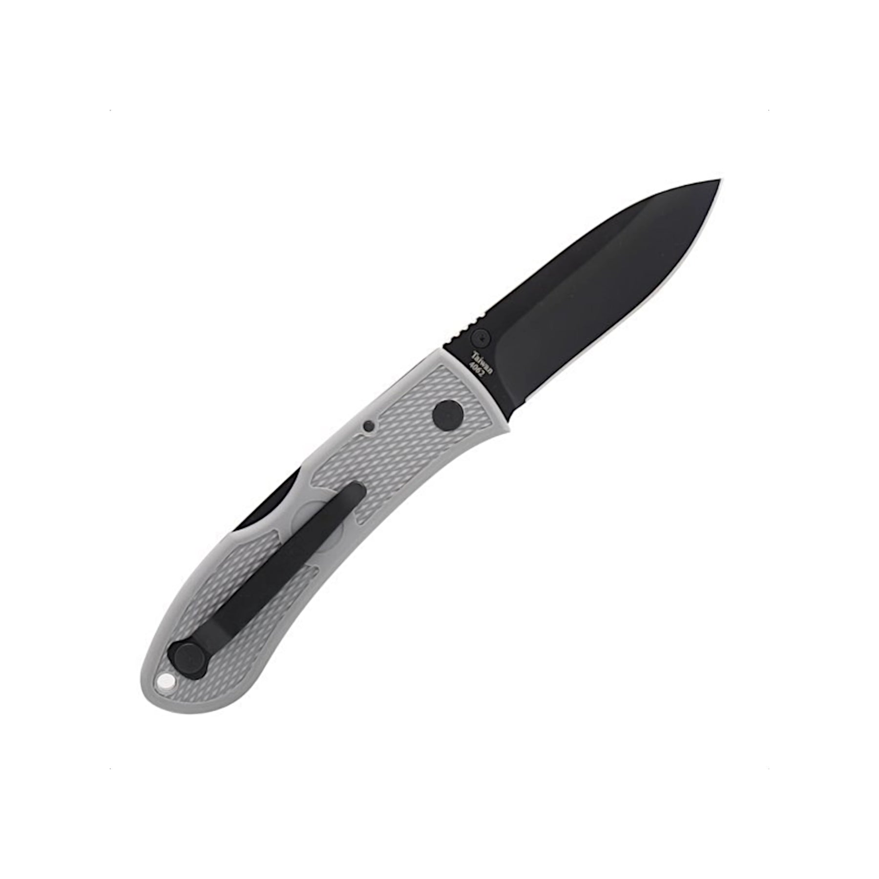 Ka-Bar 4062 - Dozier Folding Hunter nella variante Grey - posteriore aperto