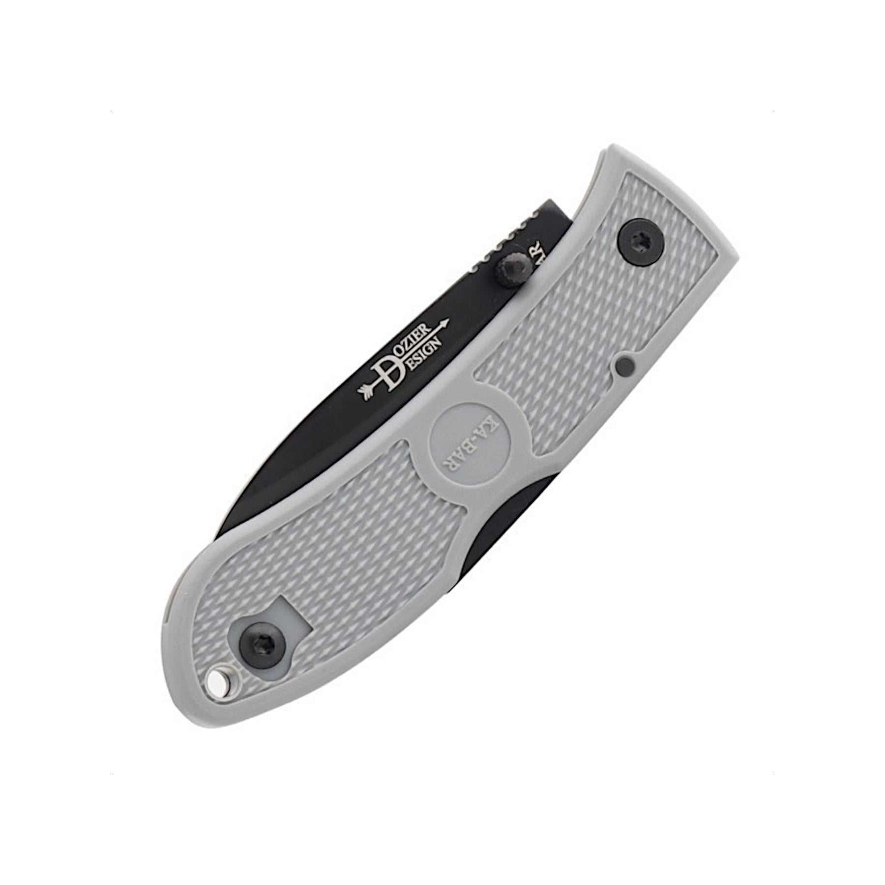 Ka-Bar 4062 - Dozier Folding Hunter nella variante Grey - frontale chiuso