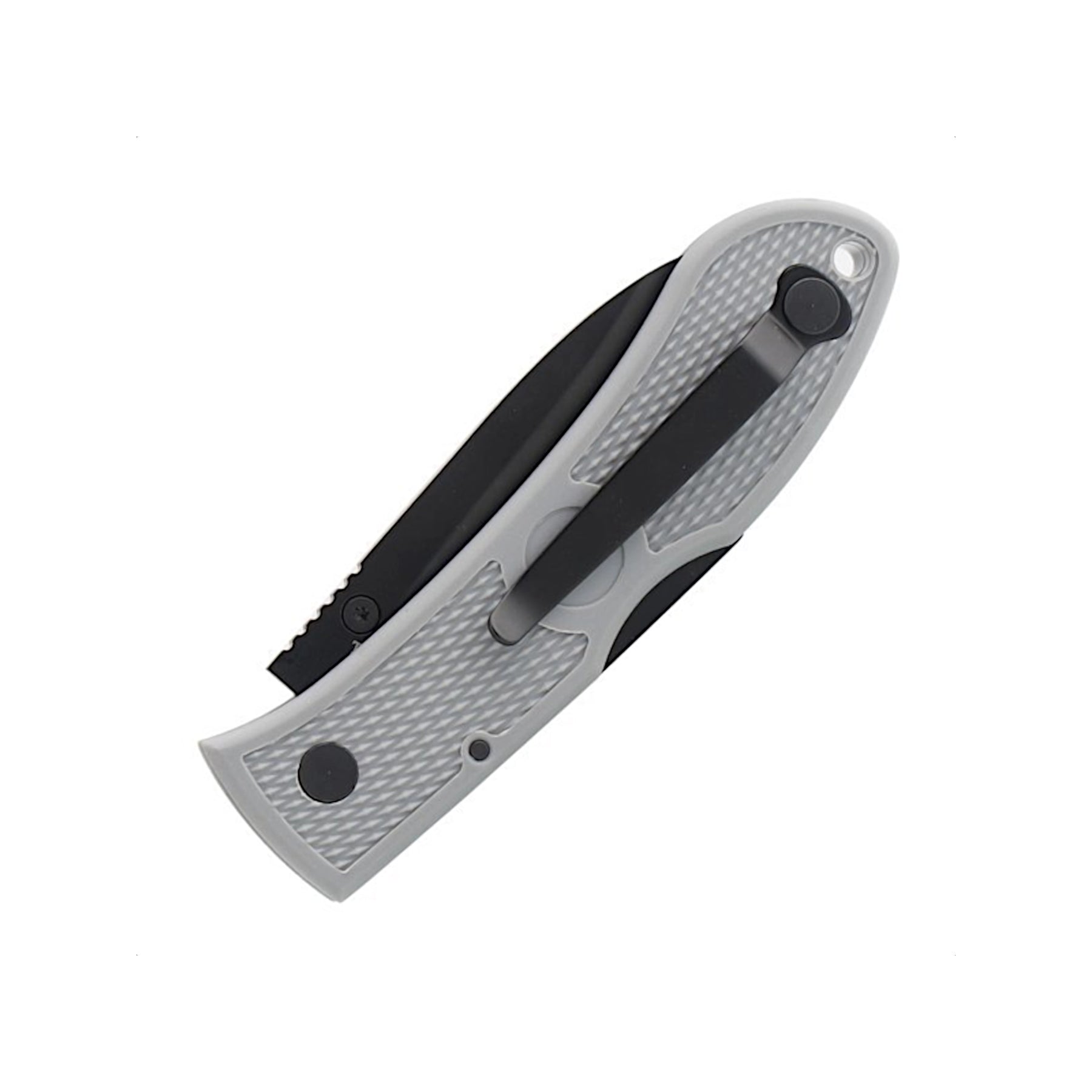 Ka-Bar 4062 - Dozier Folding Hunter nella variante Grey - posteriore chiuso