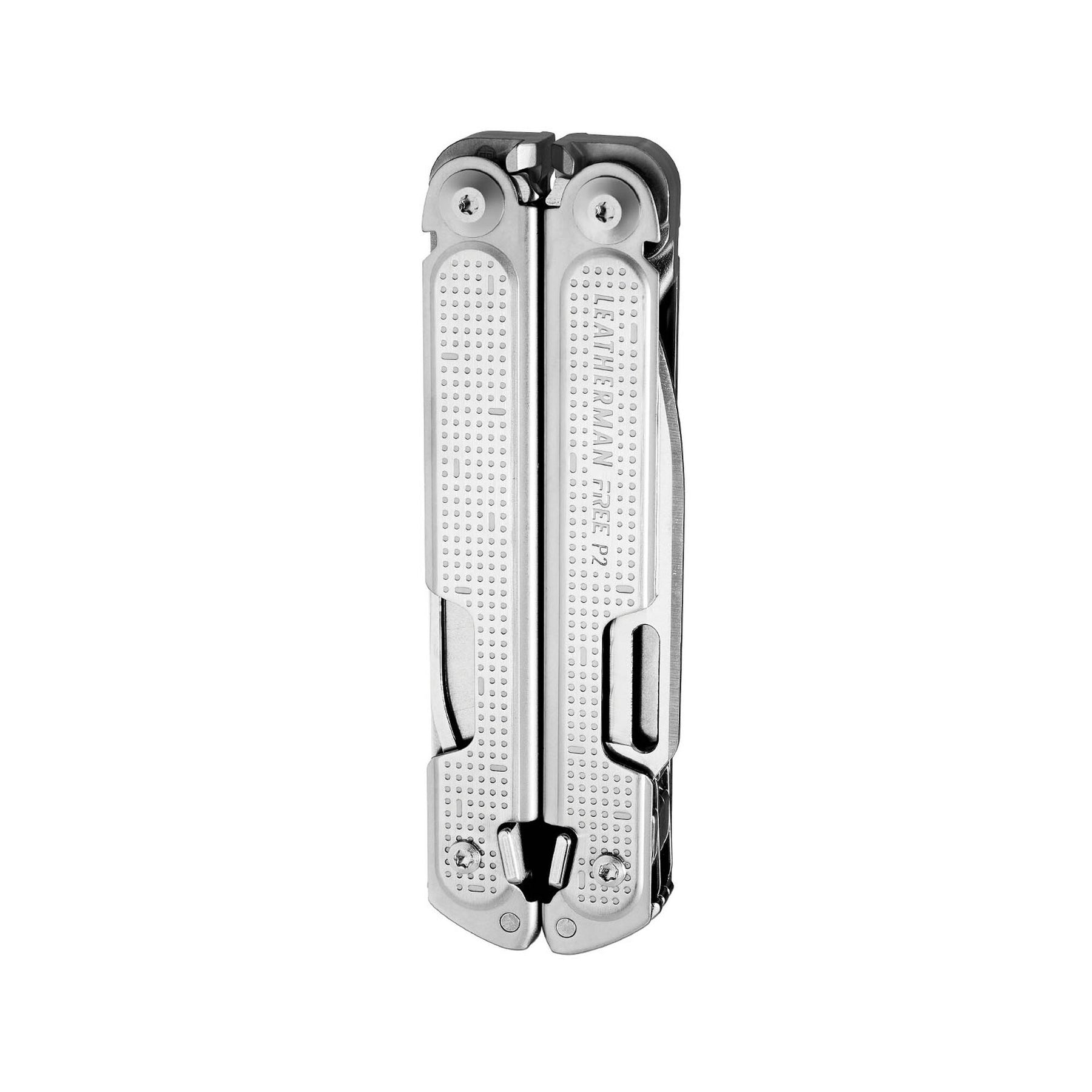 Leatherman free p2 chiuso - vista frontale