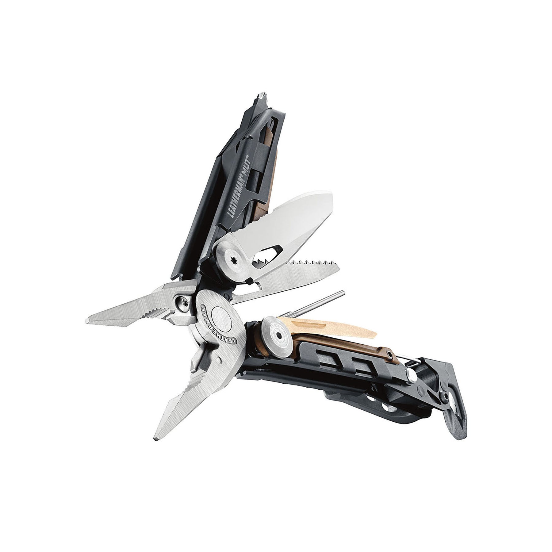 Leatherman MUT variante Stainless mostra gli utensili