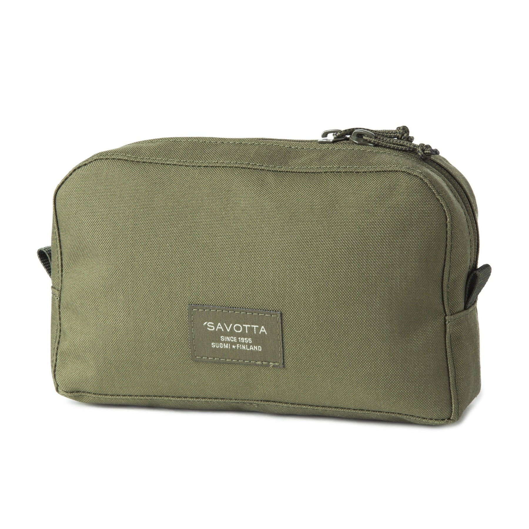 savotta horizzontal pouch - tasca orizzontale M verde - vista frontale