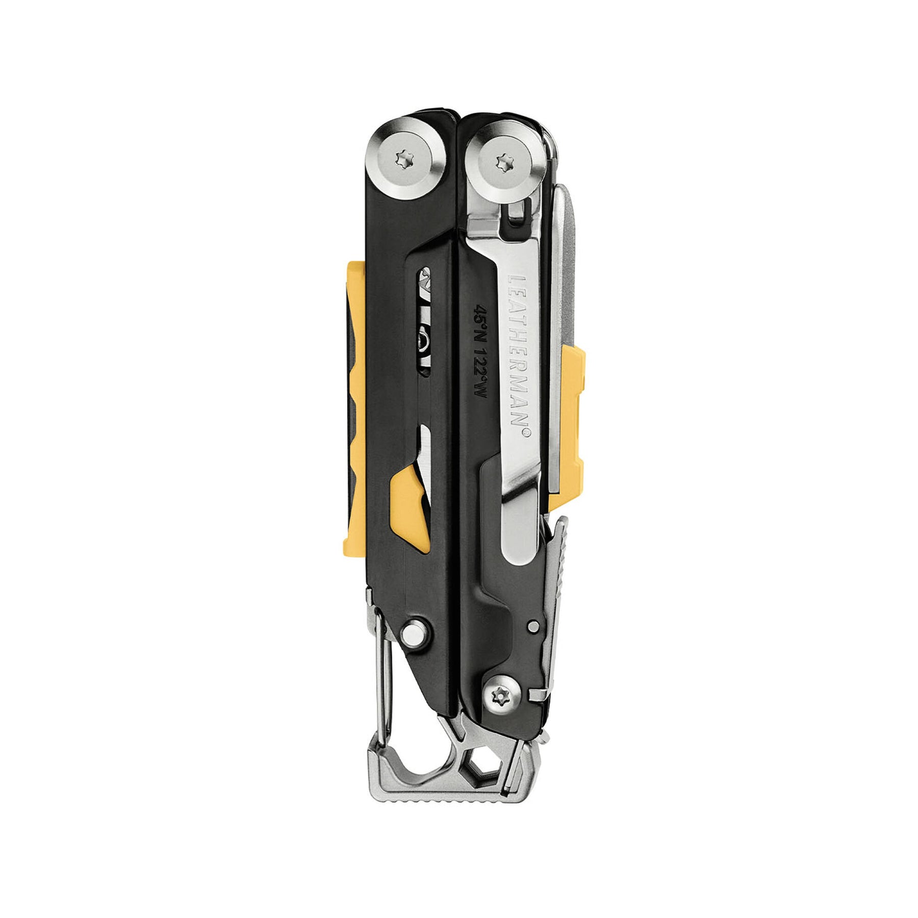 Leatherman Signal Acciaio chiuso con vista sulla clip
