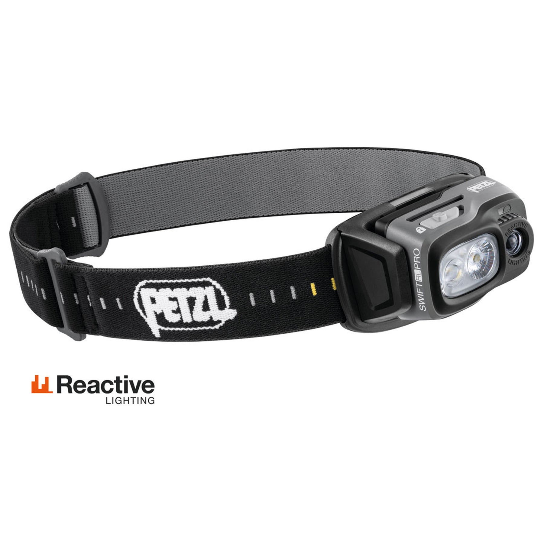 Petzl Swift RL pro con la sua fascia