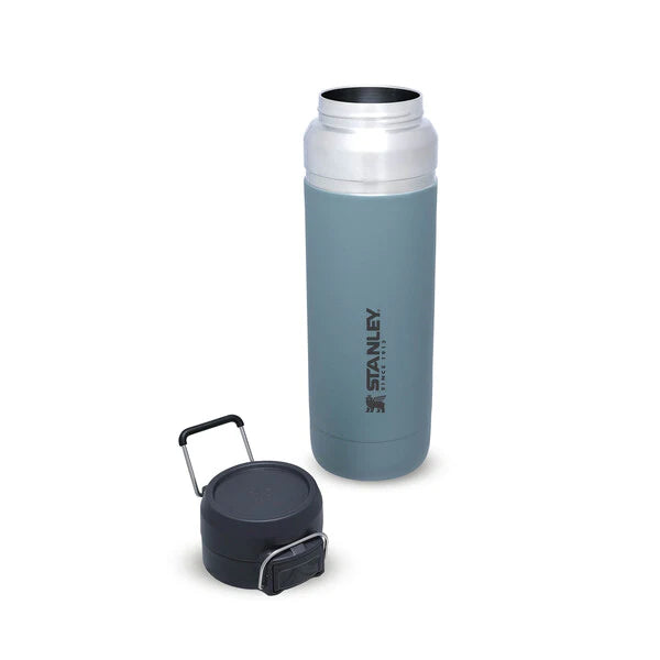 borraccia stanley go quick flip da 1.06 litri colore Shale - con tappo svitato