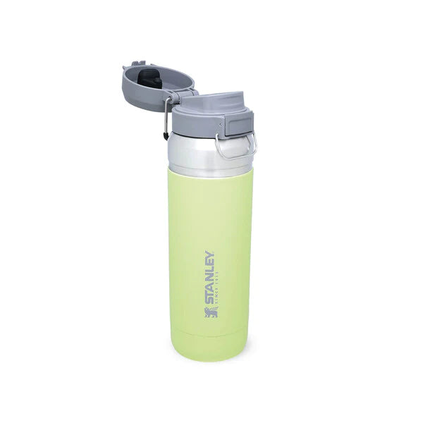 borraccia stanley go quick flip da 1.06 litri colore citron - aperta