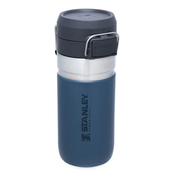 borraccia stanley go quick flip da 0.47 litri colore abyss - chiusa