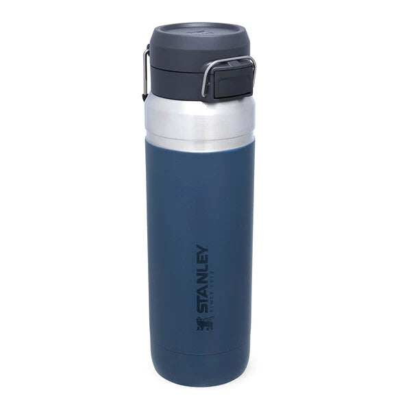 borraccia stanley go quick flip da 1.06 litri colore abyss - chiusa