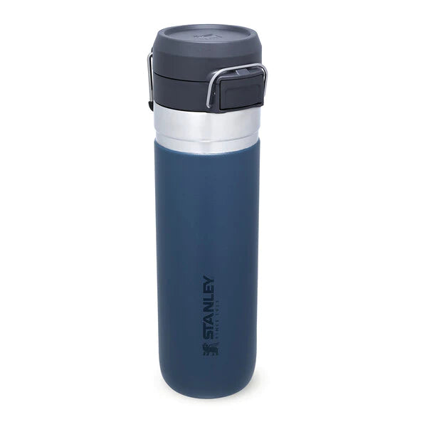 borraccia stanley go quick flip da 0.7 litri colore abyss - chiusa