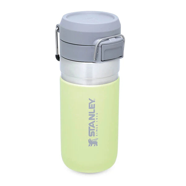 borraccia stanley go quick flip da 0.47 litri colore citron - chiusa