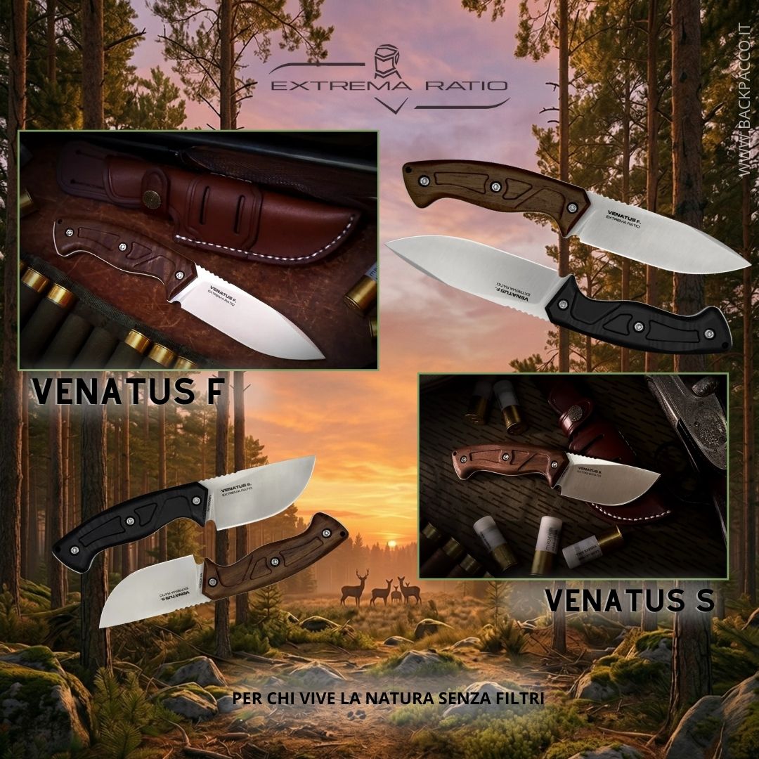 EXTREMA RATIO VENATUS - PER CHI VIVE LA NATURA SENZA FILTRI | NEWSLETTER 25/03/26 - BackPacco