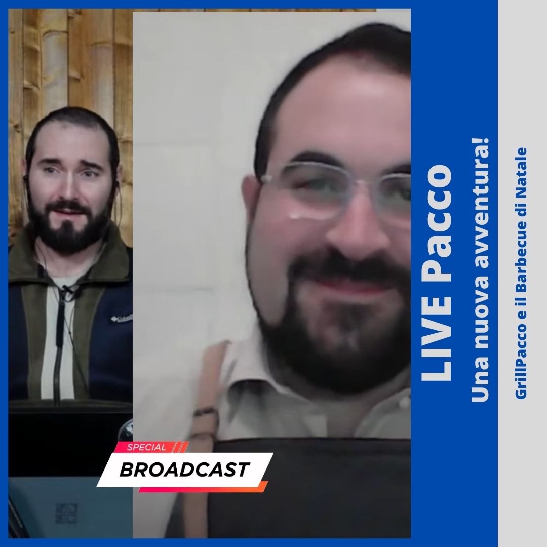 LIVE PACCO: GrillPacco e il Barbecue di Natale - BackPacco