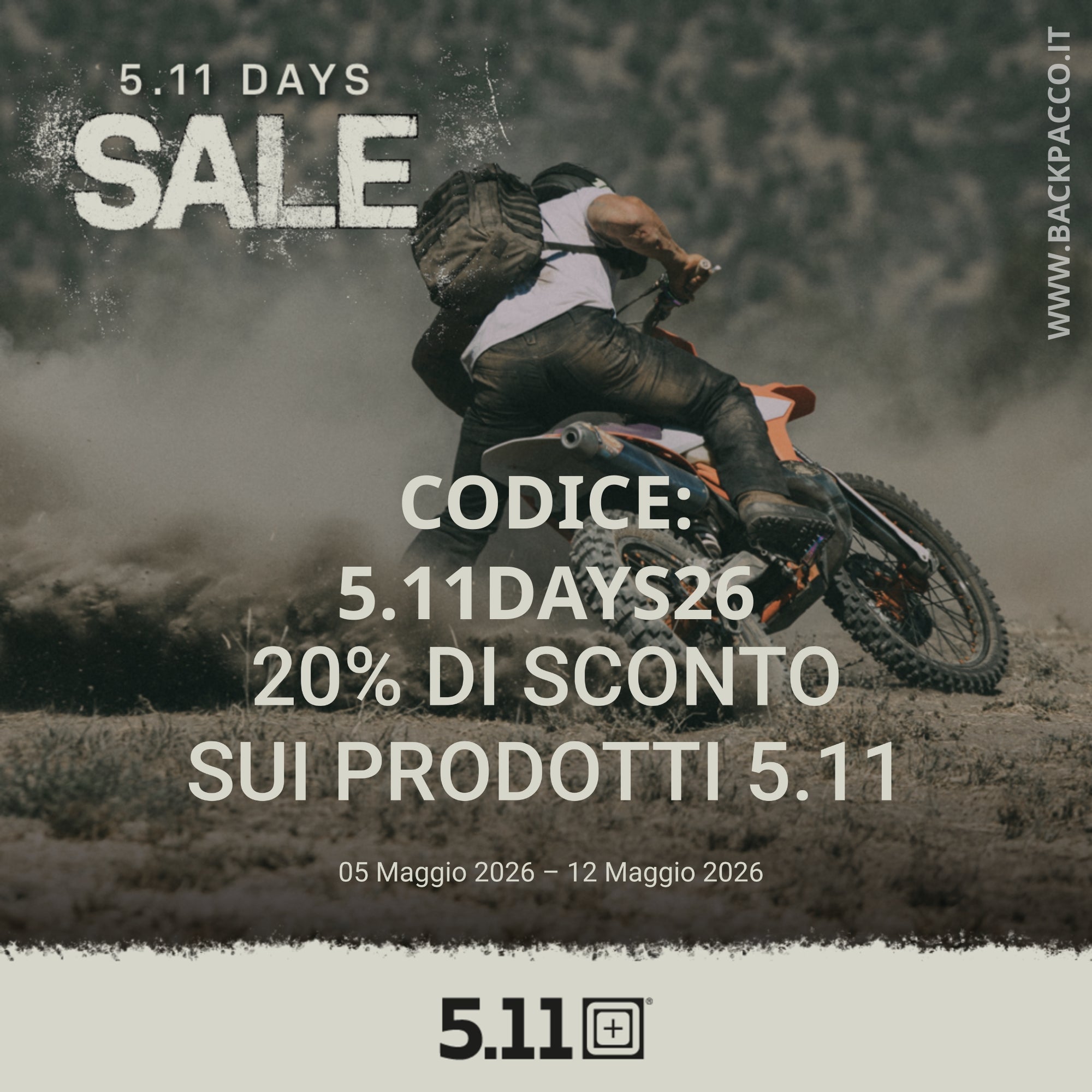TORNANO I 5.11 DAYS - IL TUO NUOVO SETUP TI ASPETTA! | NEWSLETTER 06/05/26 - BackPacco