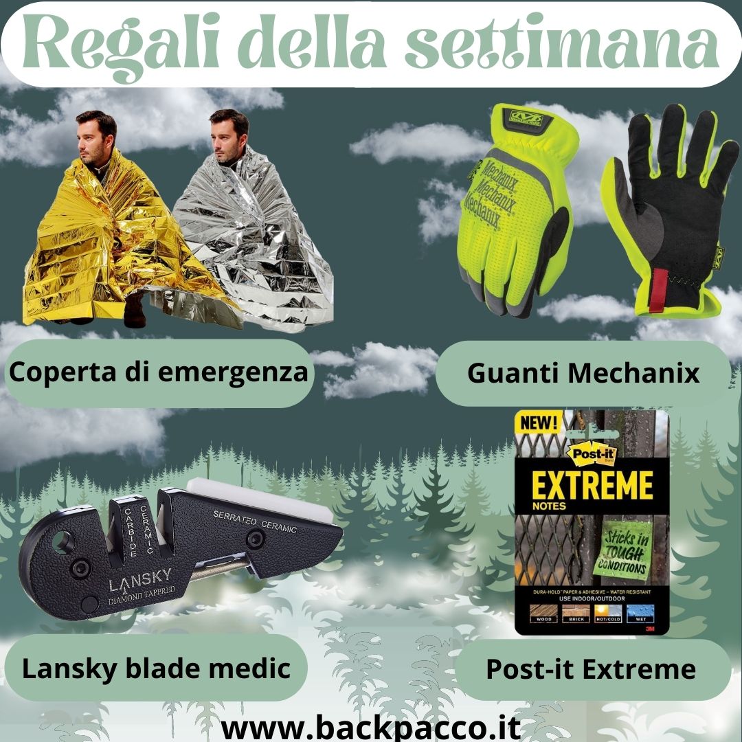 I REGALI FINO AL 27 FEBBRAIO 2022 - BackPacco
