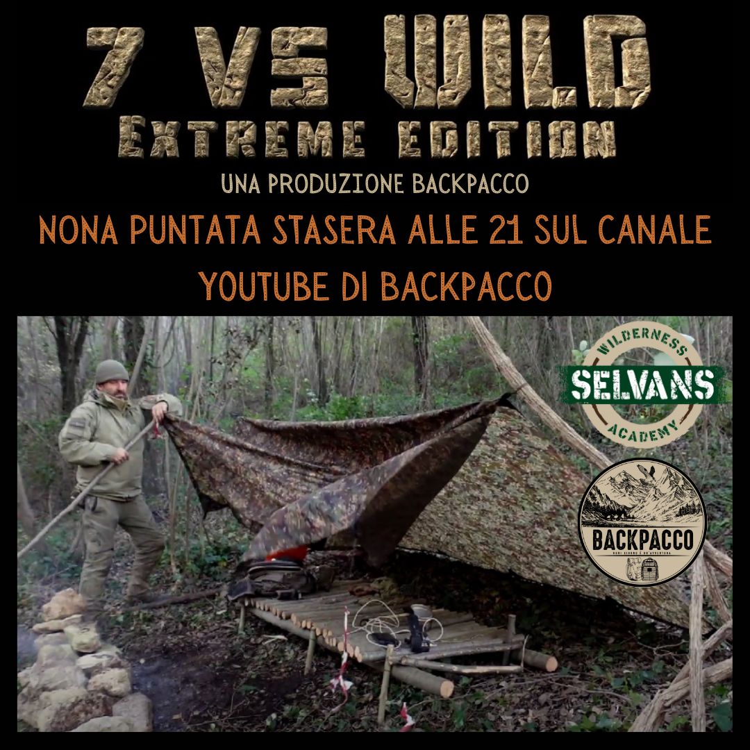 copertina della nona puntata del 7 vs wild extreme edition