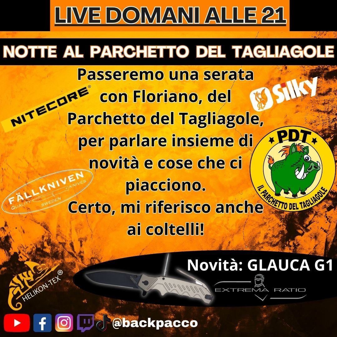LIVE PACCO: NOTTE AL PARCHETTO DEL TAGLIAGOLE - BackPacco