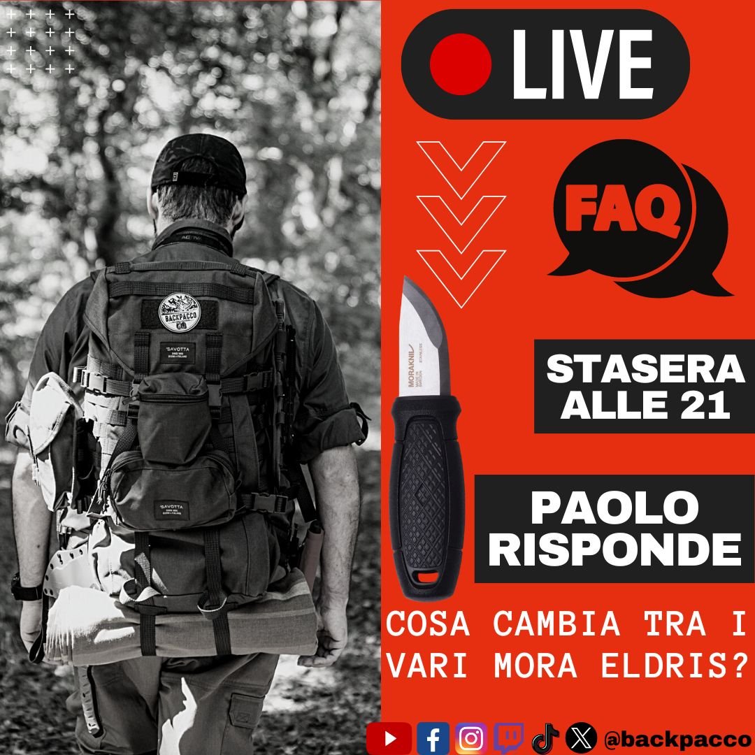 PAOLO RISPONDE: MORA ELDRIS, Che differenze ci sono tra i vari modelli? - BackPacco