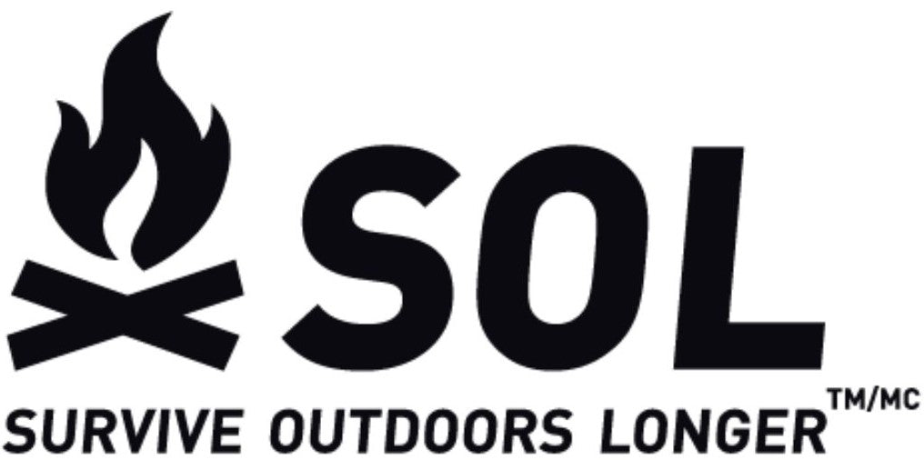 SOL - SURVIVE OUTDOORS LONGER logo