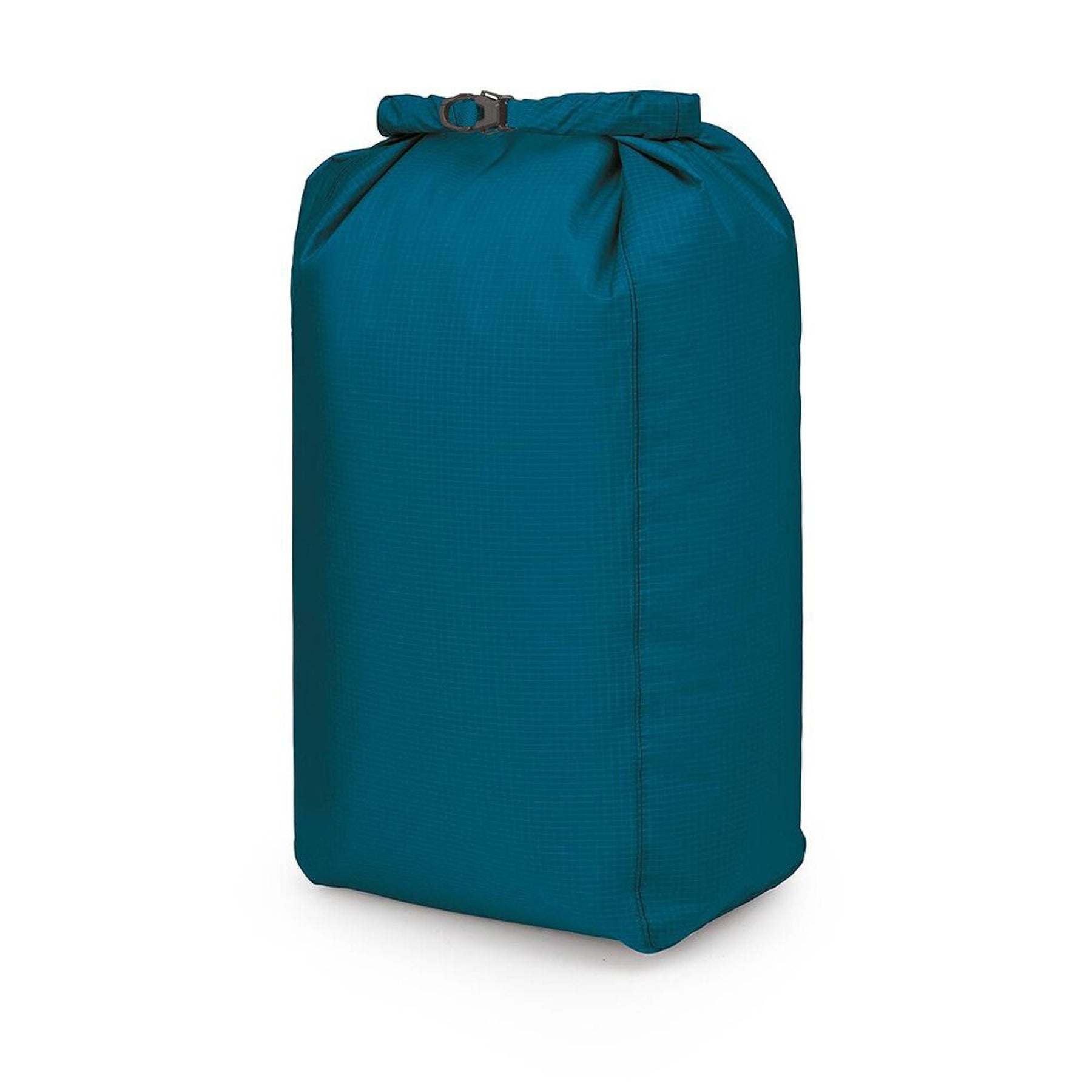 Sacca stagna ultraleggera Osprey Ultralight Dry Sack W/ Window in diverse capacità), con chiusura roll-top impermeabile e finestra trasparente per l'identificazione rapida del contenuto, disponibile nei colori blu petrolio (Waterfront Blue), arancione (Mars Orange) e nero
