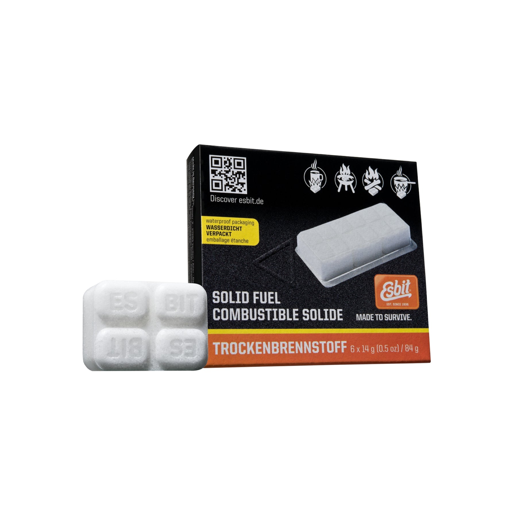 ESBIT | SOLID FUEL TABLETS - Combustibile solido