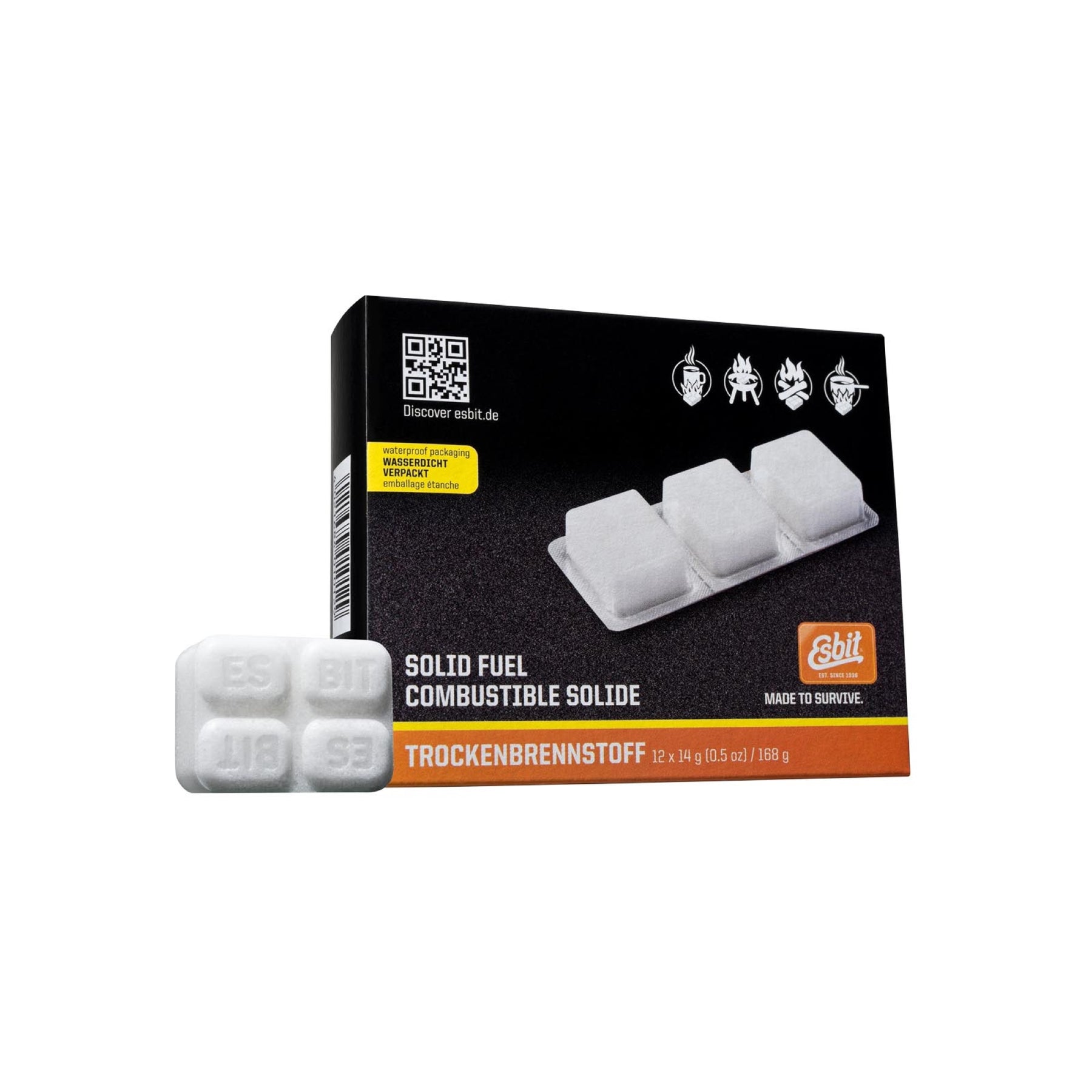 ESBIT | SOLID FUEL TABLETS - Combustibile solido