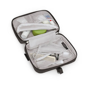 Necessaire da bagno sospendibile Osprey Daylite Hanging Toiletry Kit, borsa portaoggetti da viaggio, con scomparti interni e gancio per appenderlo, ideale per articoli da toeletta e igiene personale