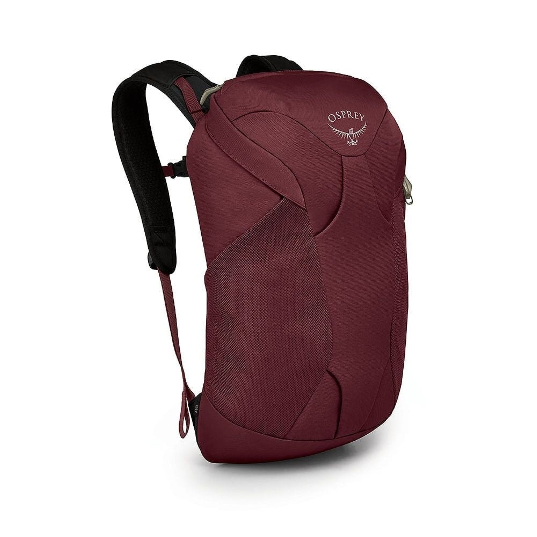 Osprey Farpoint Fairview Travel Daypack: Zaino da viaggio leggero da 15 litri progettato come modulo aggiuntivo o zaino giornaliero indipendente. Dispone di scomparto imbottito per laptop o sacca idrica, tasche esterne in rete e schienale traspirante. Compatibile con i modelli Farpoint e Fairview.