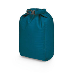 Sacca stagna ultraleggera Osprey Ultralight Dry Sack W/ Window in diverse capacità), con chiusura roll-top impermeabile e finestra trasparente per l'identificazione rapida del contenuto, disponibile nei colori blu petrolio (Waterfront Blue), arancione (Mars Orange) e nero